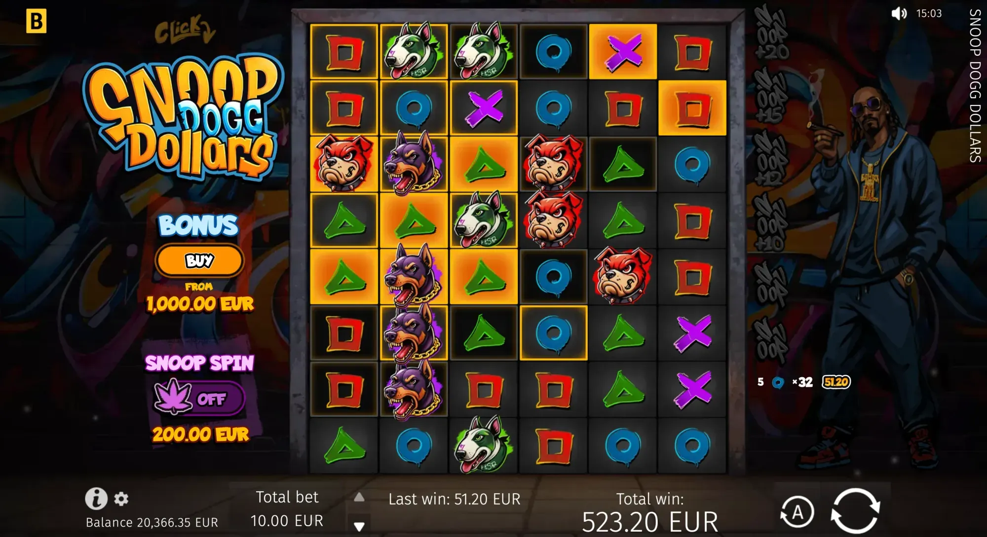 Snoop Dogg Dollars: Prueba tu suerte para conseguir grandes ganancias-image